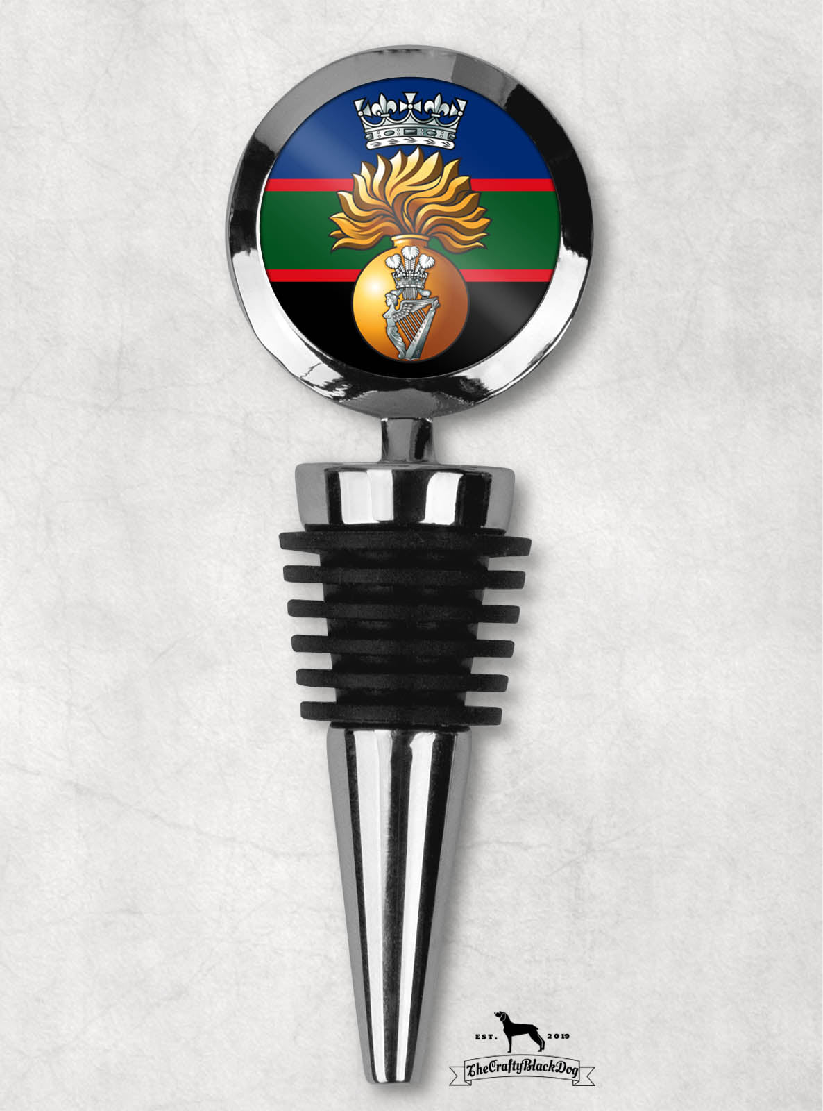 Royal Irish Fusiliers - Wine Bottle Stopper
