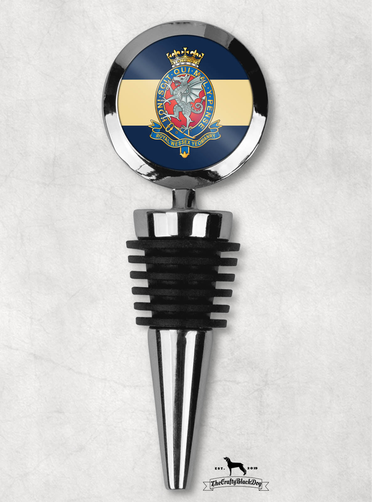 Royal Wessex Yeomanry - Wine Bottle Stopper