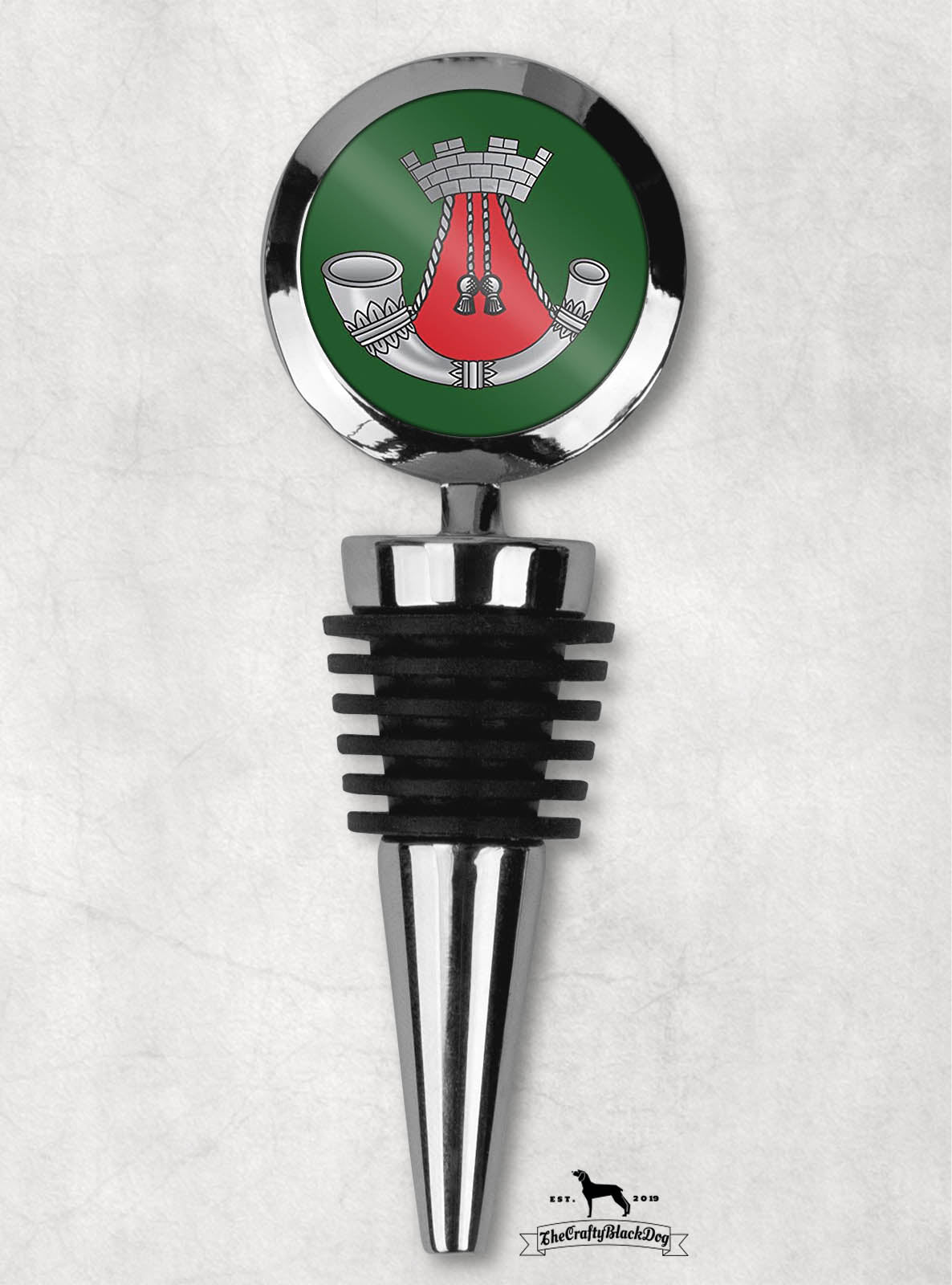 Somerset and Cornwall Light Infantry - Wine Bottle Stopper