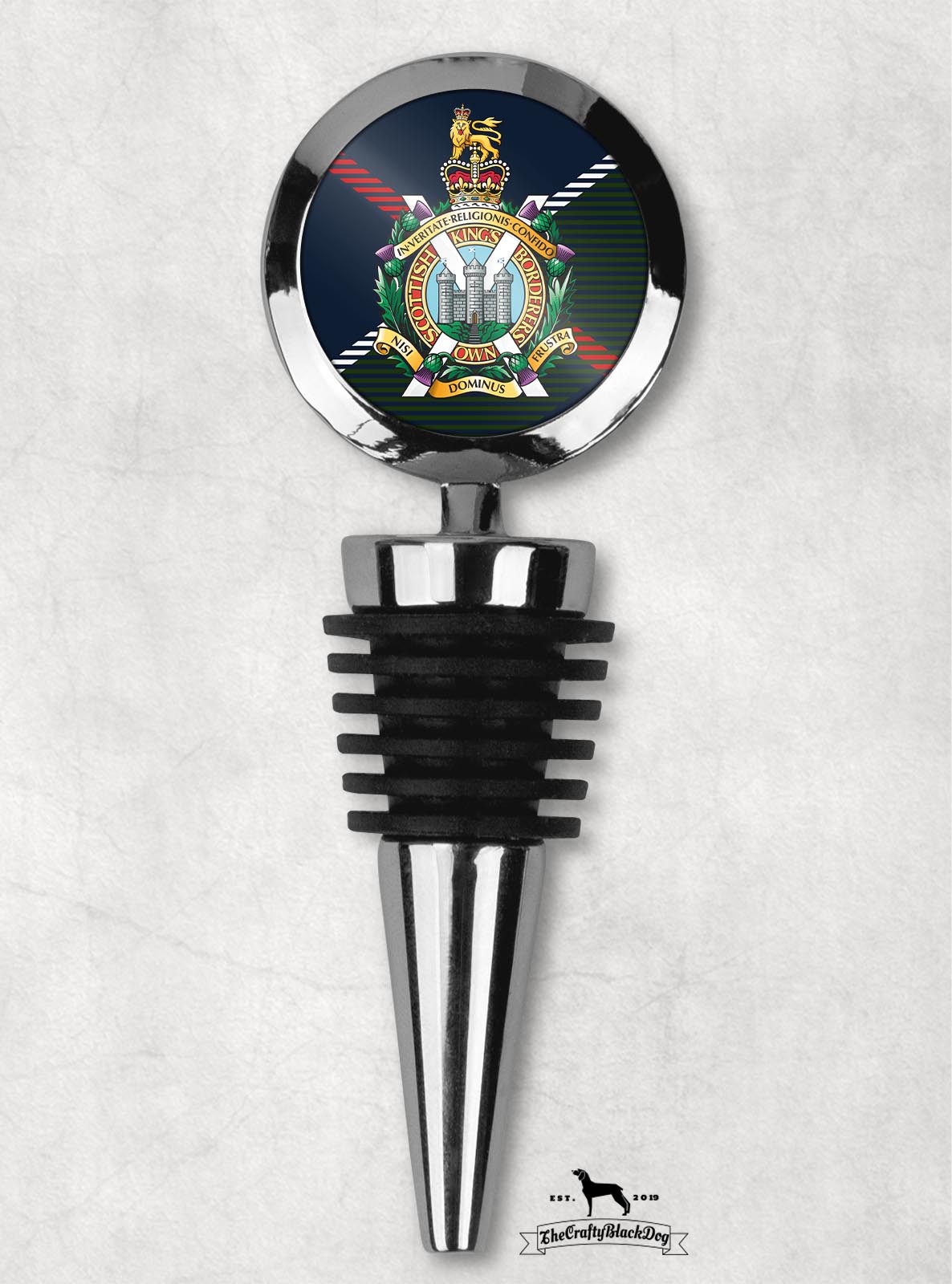 King's Own Scottish Borderers - Wine Bottle Stopper