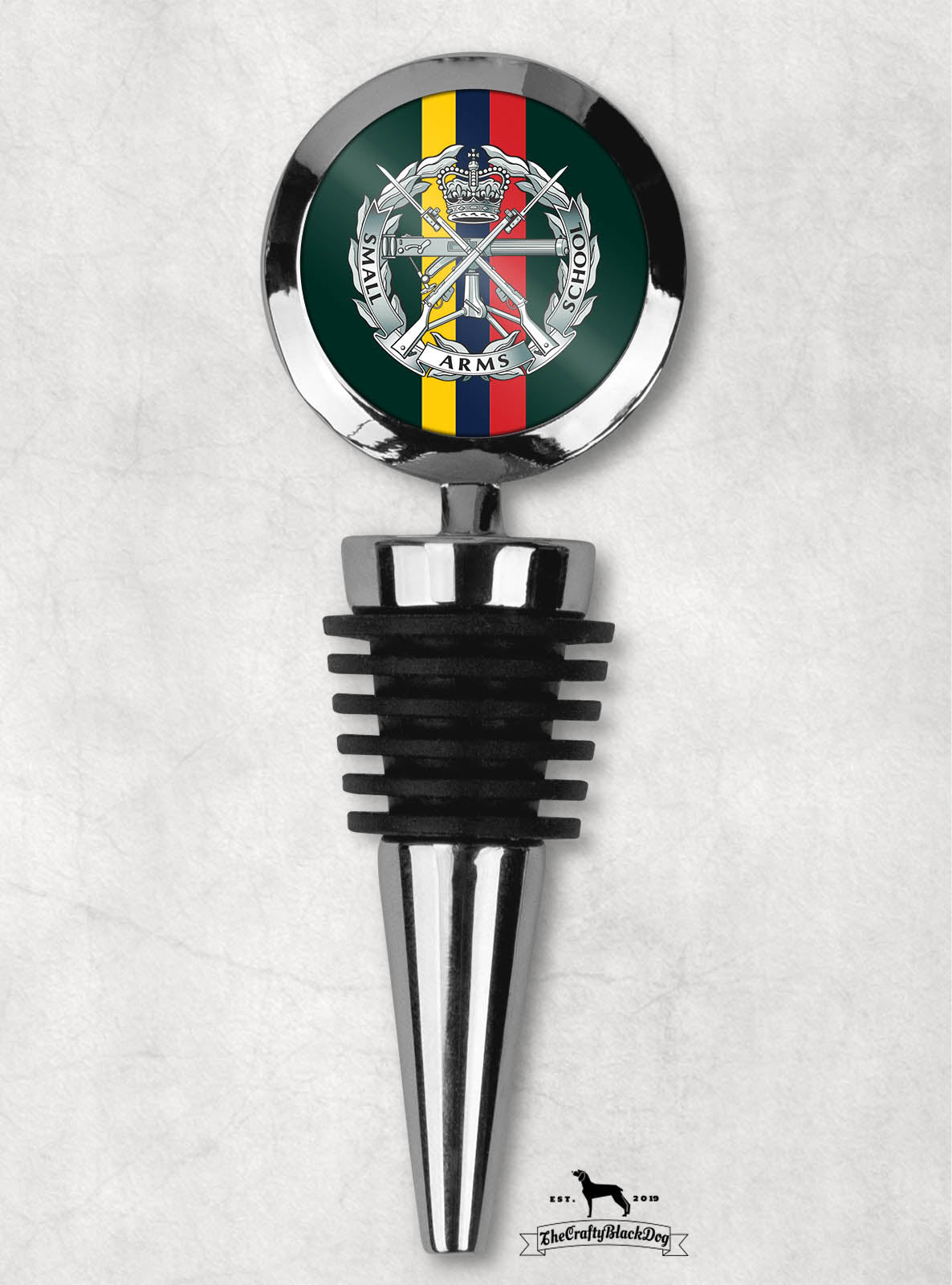 Small Arms School Corps - Wine Bottle Stopper