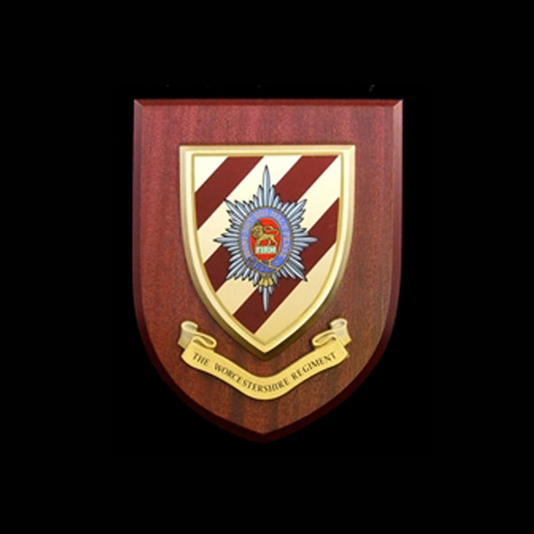 Worcestershire Regiment - Wall Shield Plaque | MOD Licensed Seller | Regimental