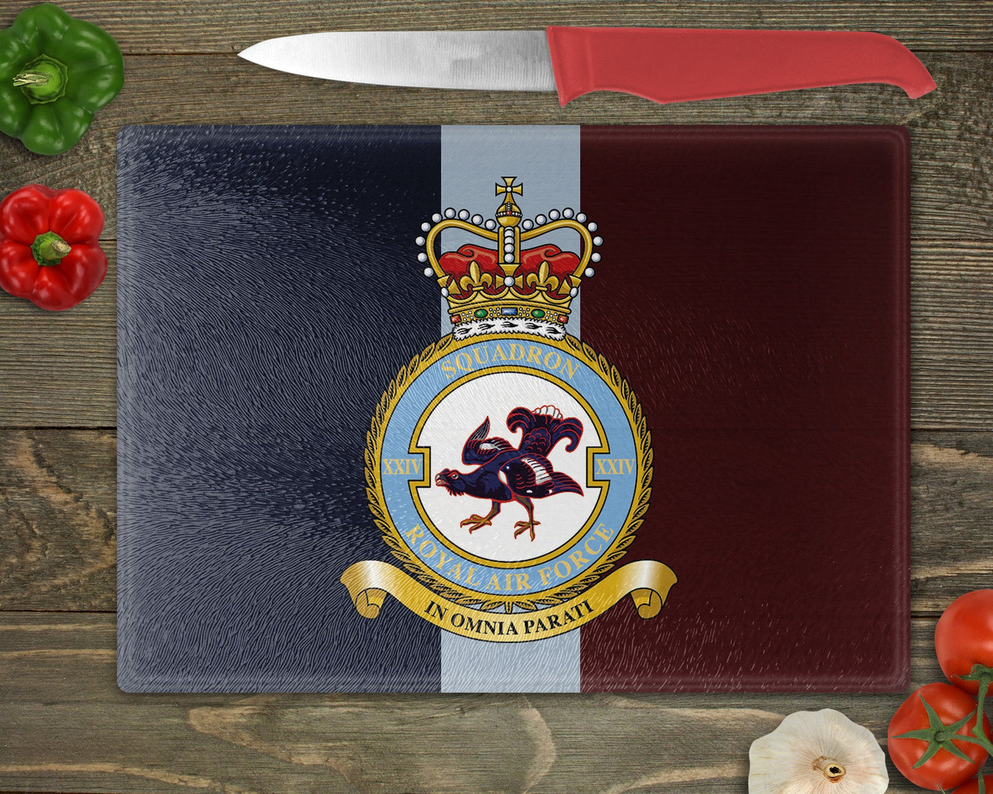 24 Squadron RAF - Cutting Board