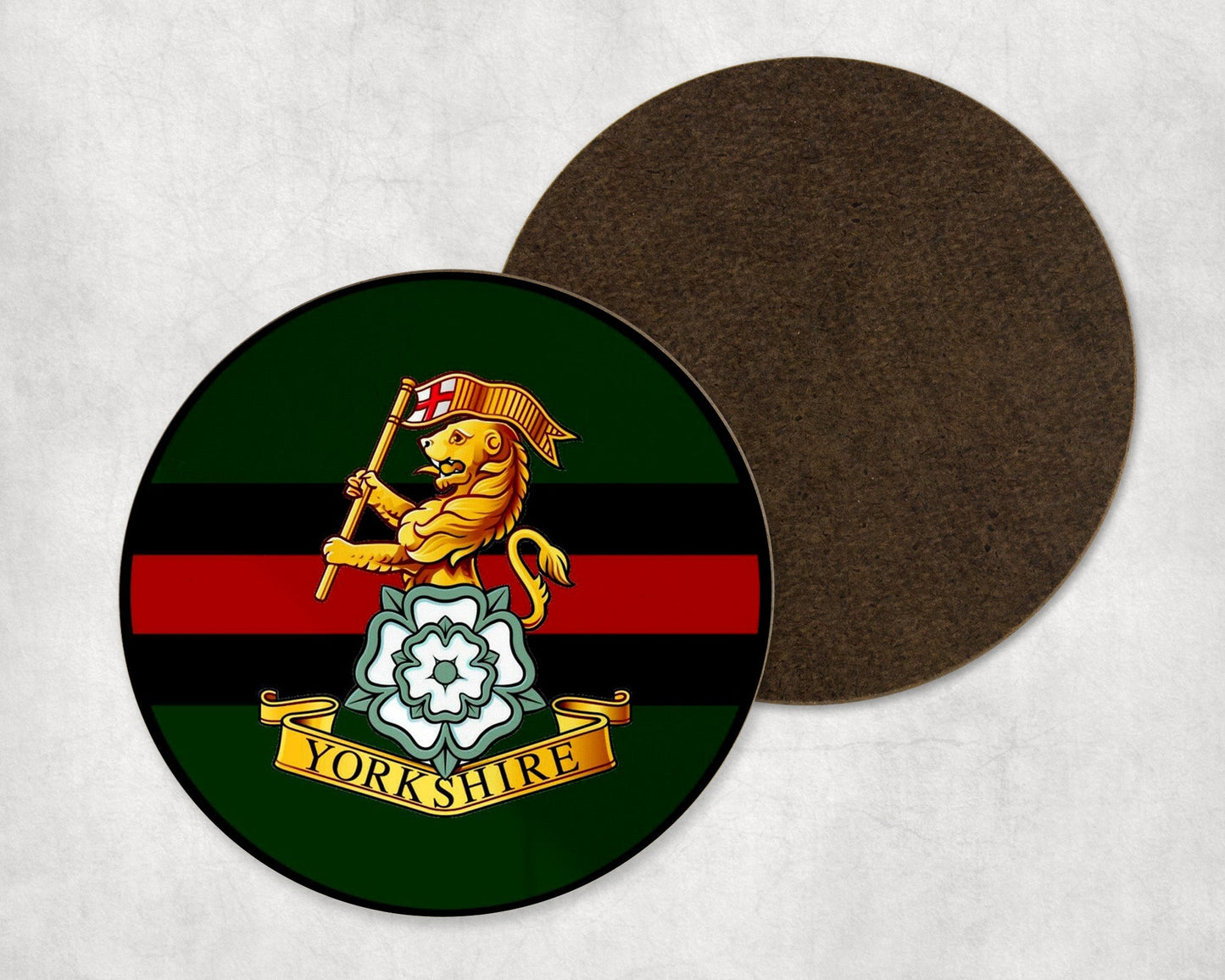 Royal Yorkshire Regiment - Round Coaster Set