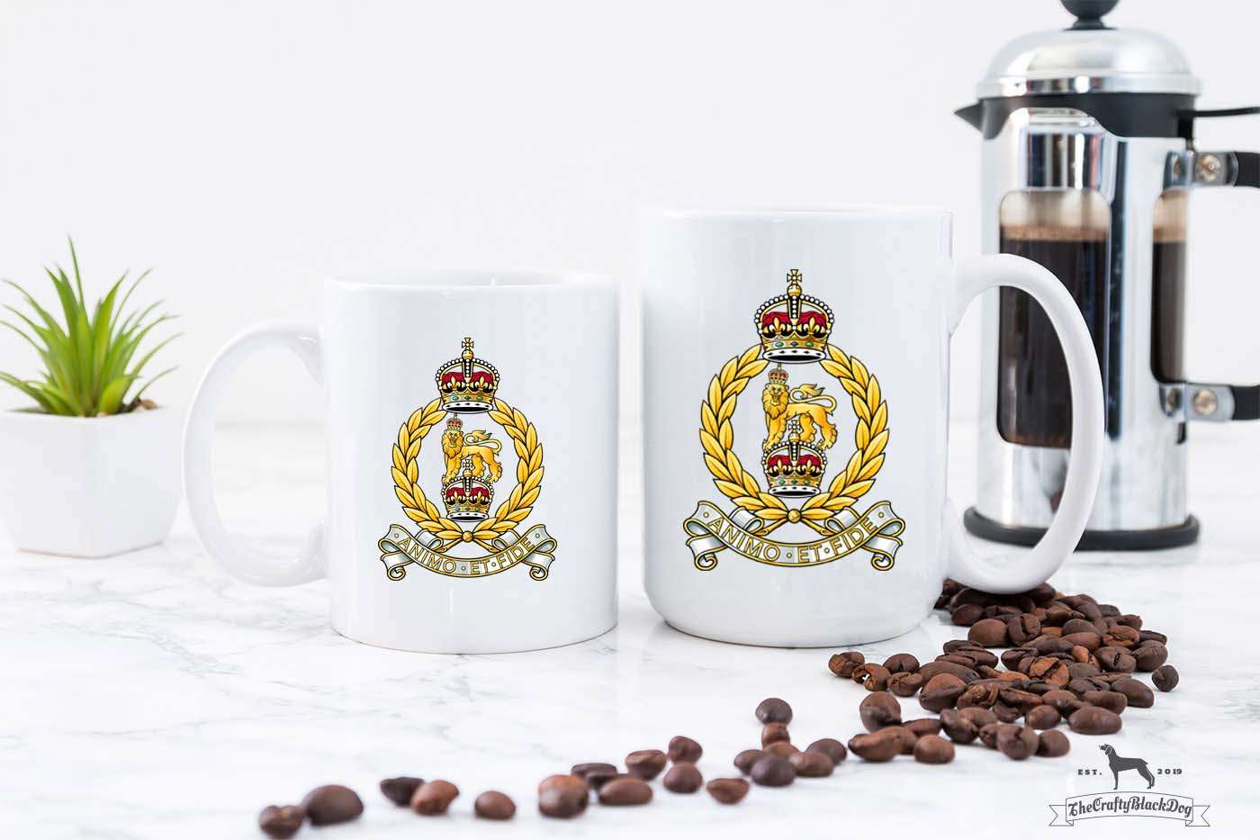 Adjutant General's Corps - 11oz/15oz Mug (New King's Crown)