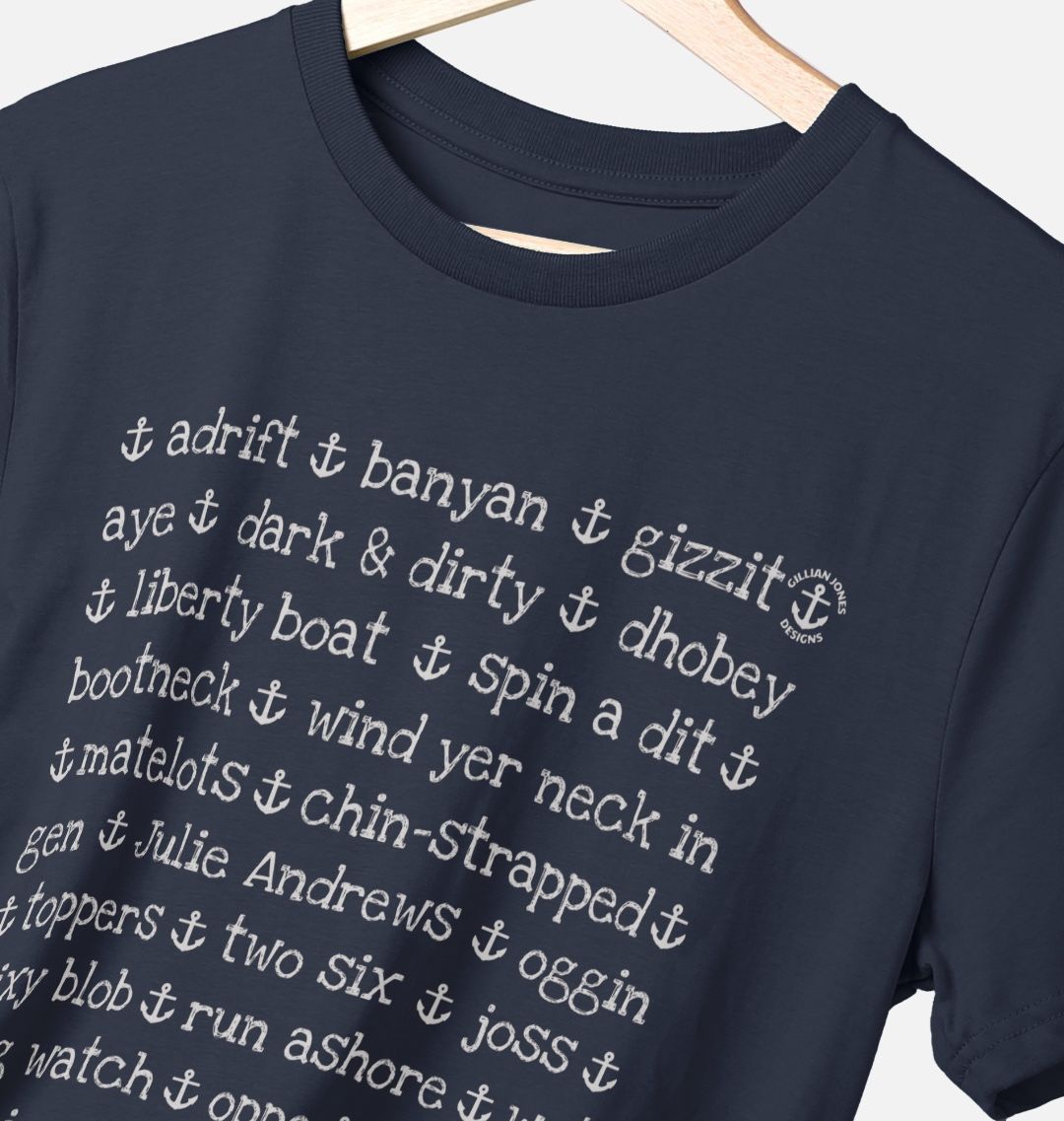 Royal Navy & Royal Marines Charity Jackspeak T-shirt
