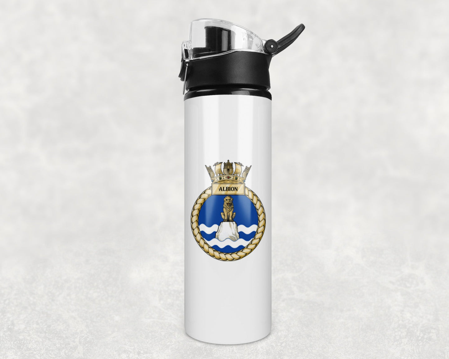 HMS Albion - Flip Top Water Bottle