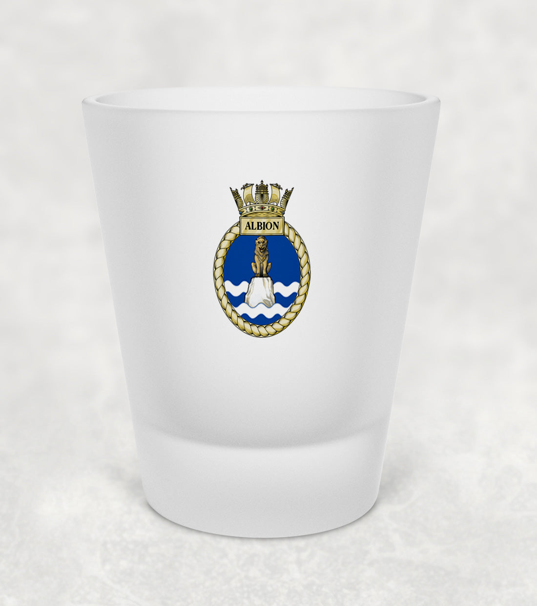 HMS Albion - Shot Glass