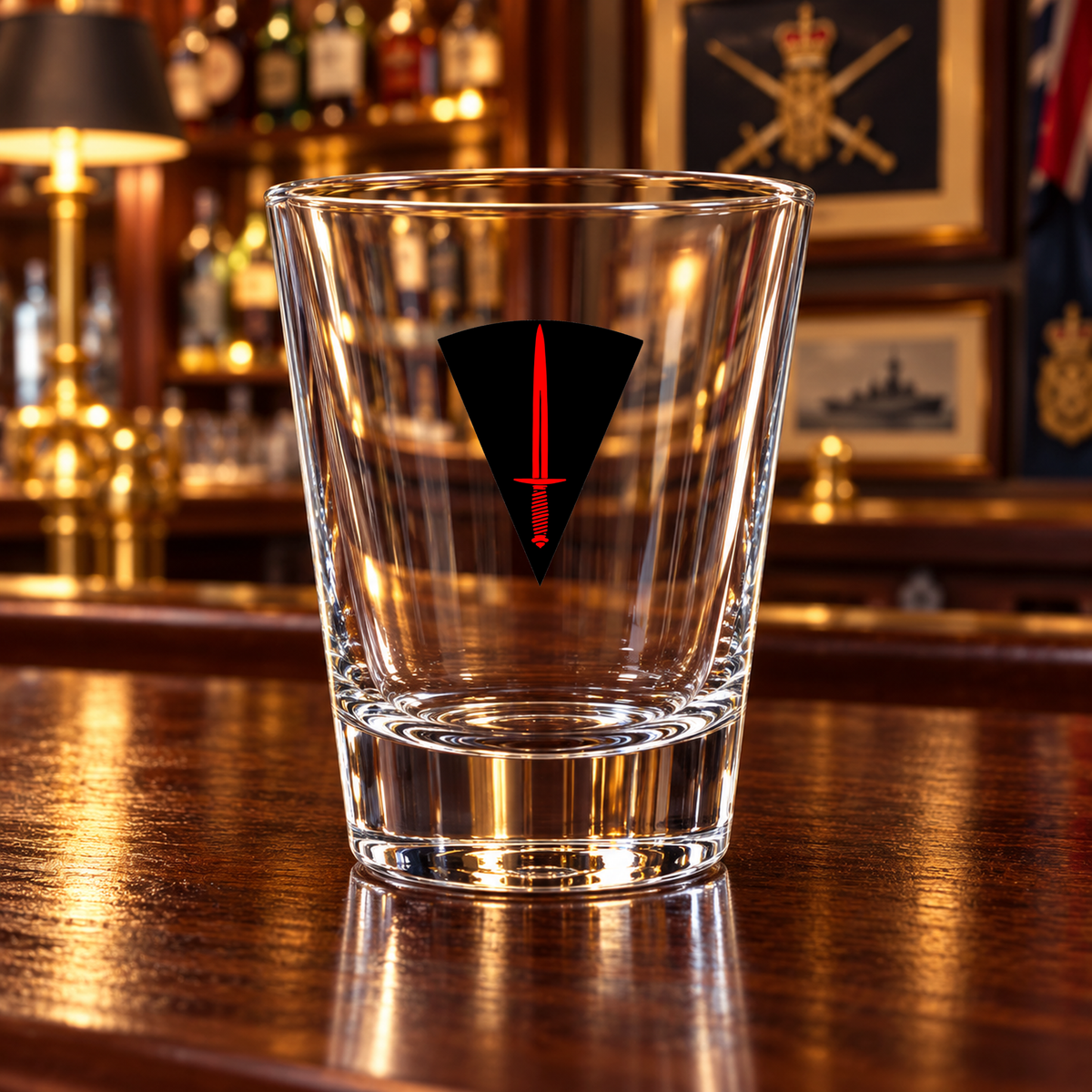 All Arms Commando - Shot Glasses | The Crafty Black Dog — Frosted_Shot_Glass_Military_Bar_Smart_Object copy