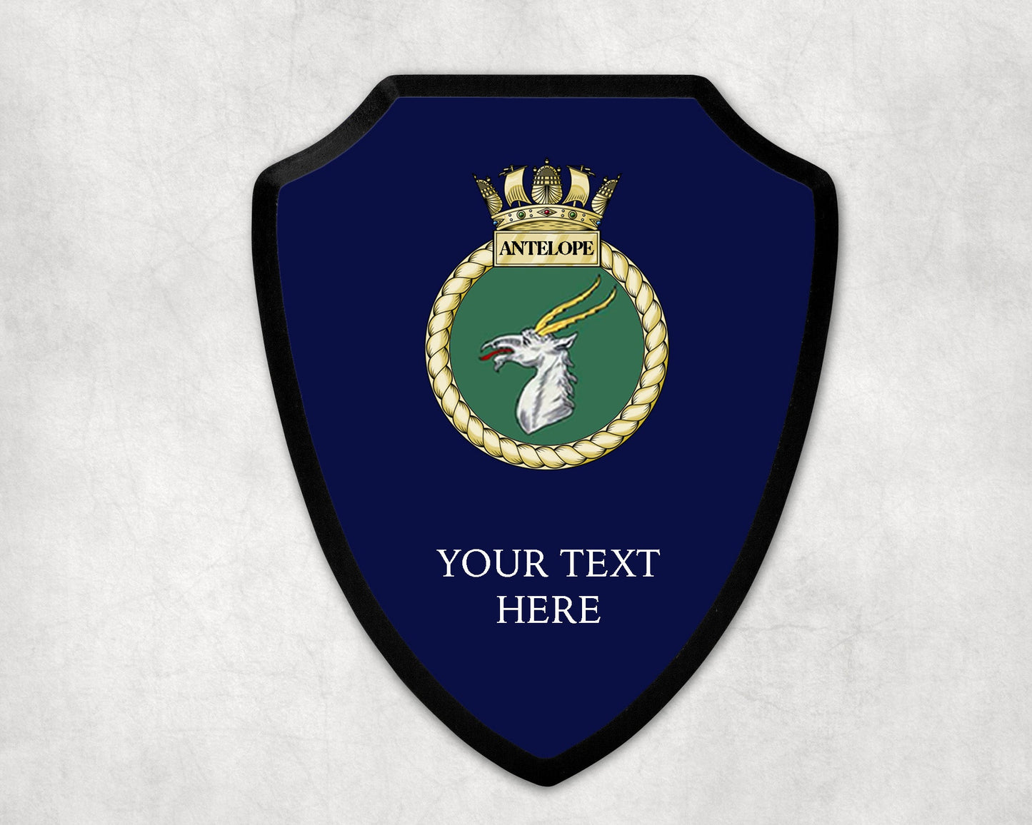 HMS Antelope - Royal Navy Printed Wall Shield