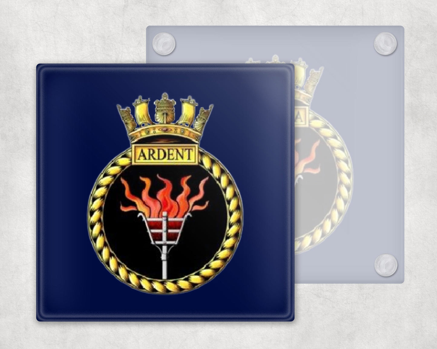 HMS Ardent - Glass Coaster