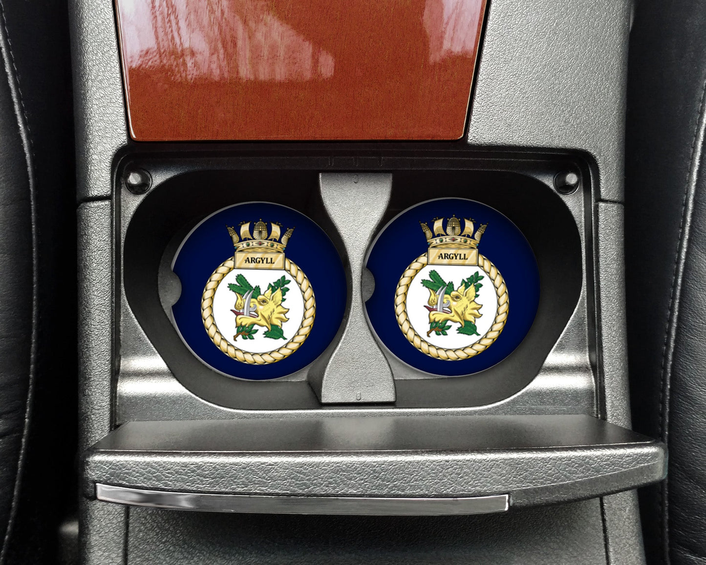HMS Argyll - Car Coasters