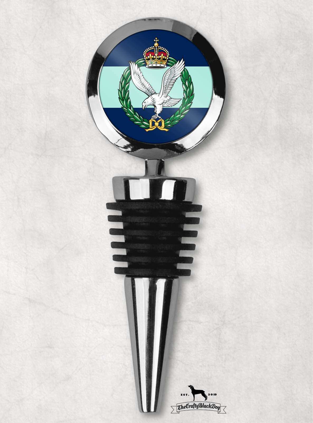 Army Air Corps - Wine Bottle Stopper (New King's Crown)