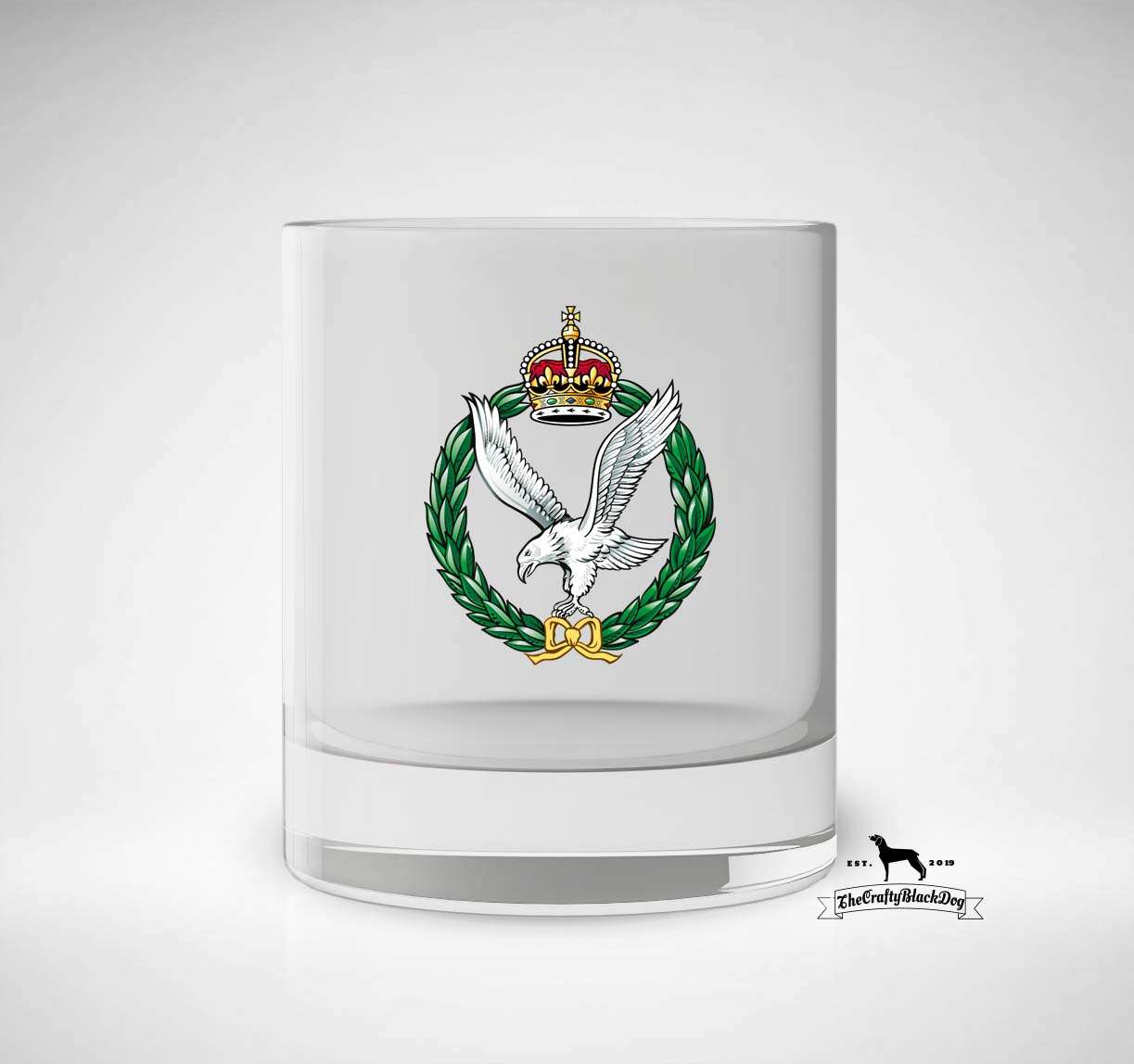 Army Air Corps - Whiskey/Spirit Glass KC