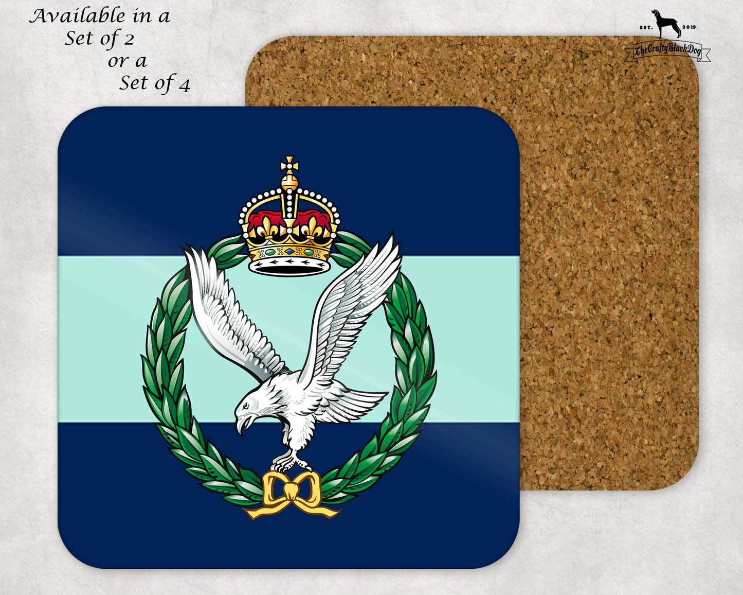 Army Air Corps - COASTER SET (New King's Crown)