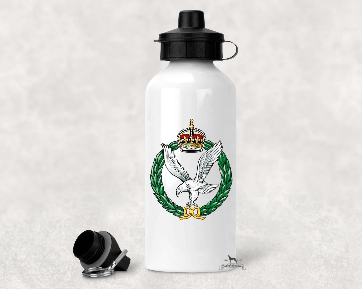 Army Air Corps - ALUMINIUM WATER BOTTLE (New King's Crown)