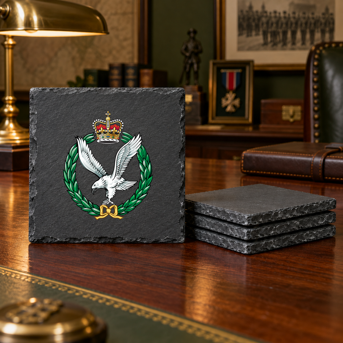 Army Air Corps - Slate Coaster Set | The Crafty Black Dog