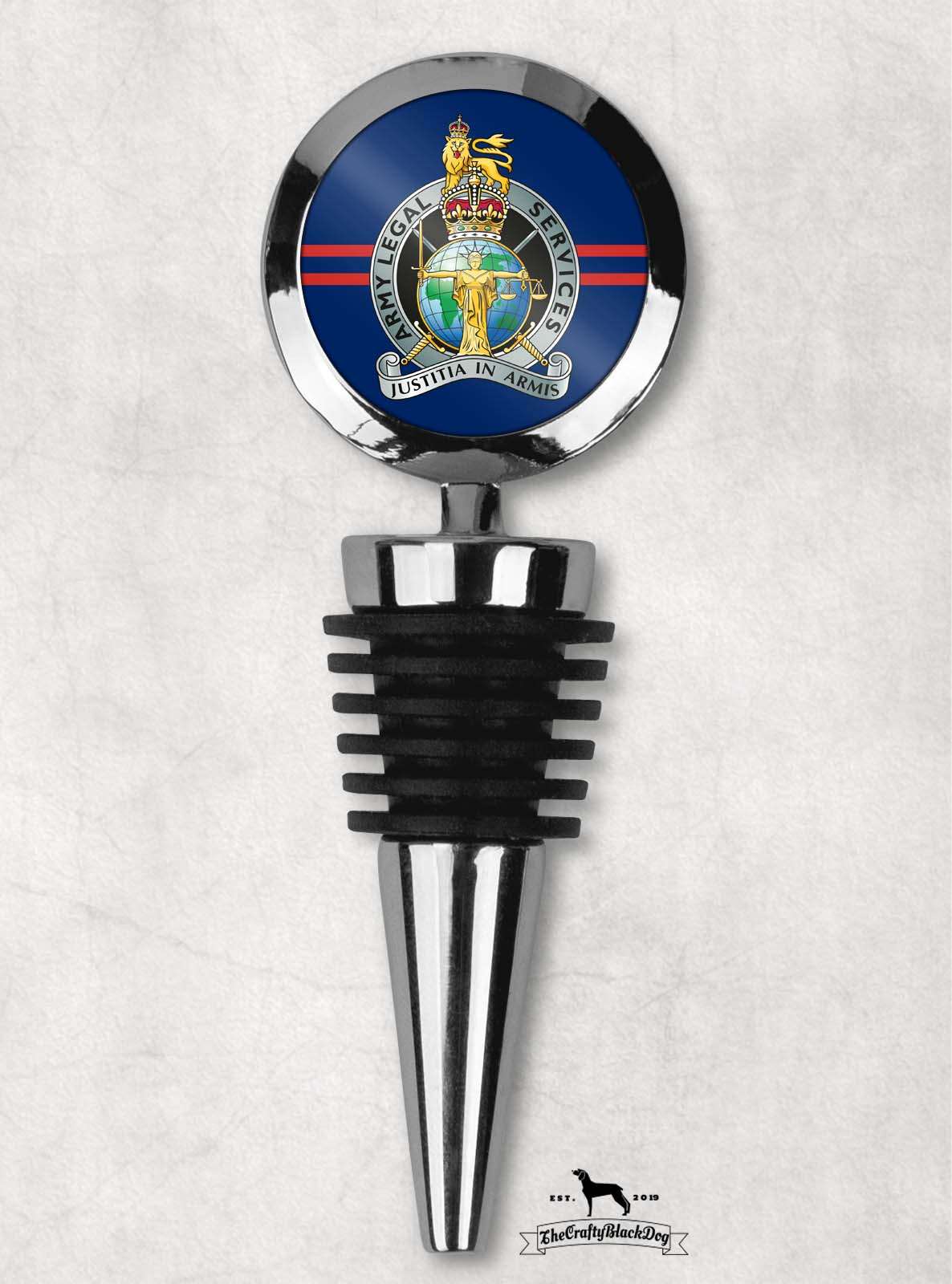 Army Legal Services Branch - Wine Bottle Stopper (New King's Crown)