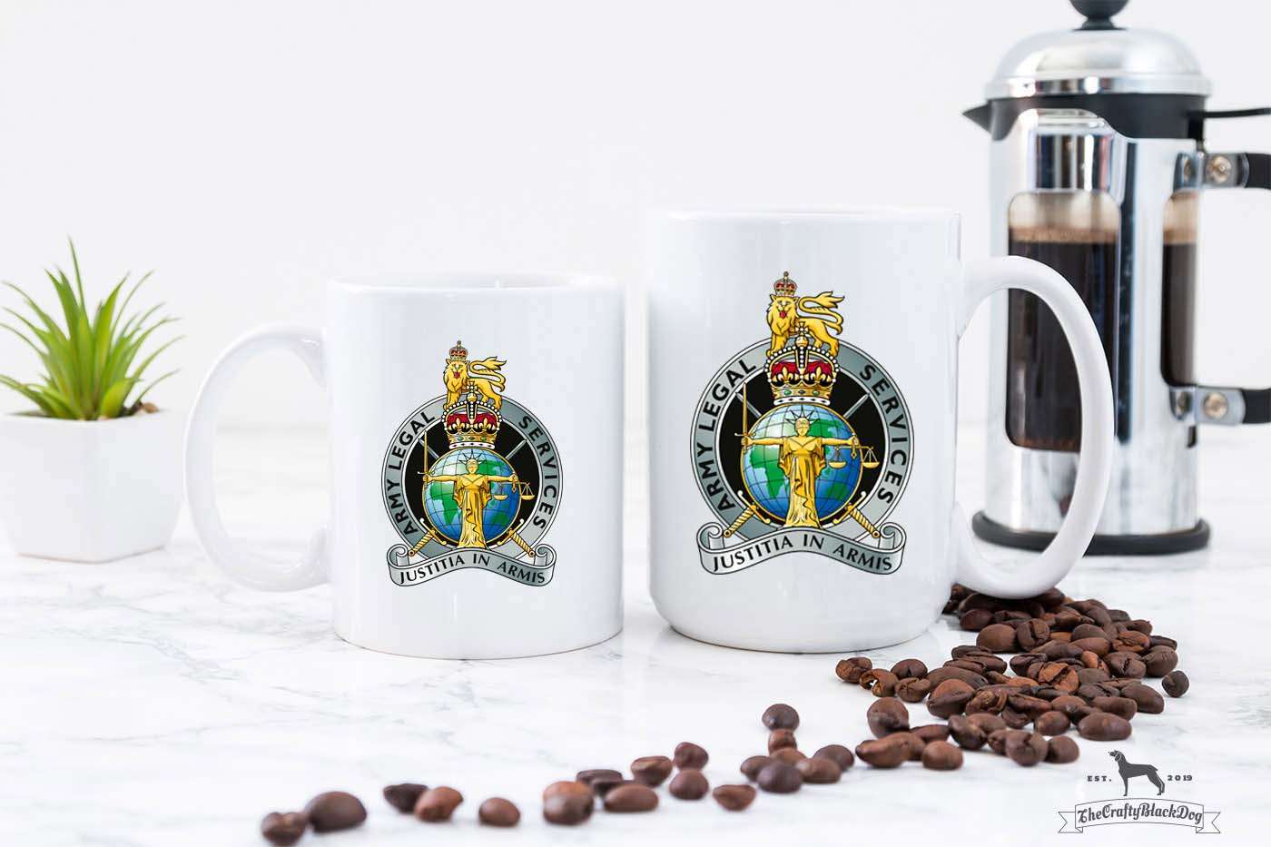 Army Legal Services - 11oz/15oz Mug (New King's Crown)