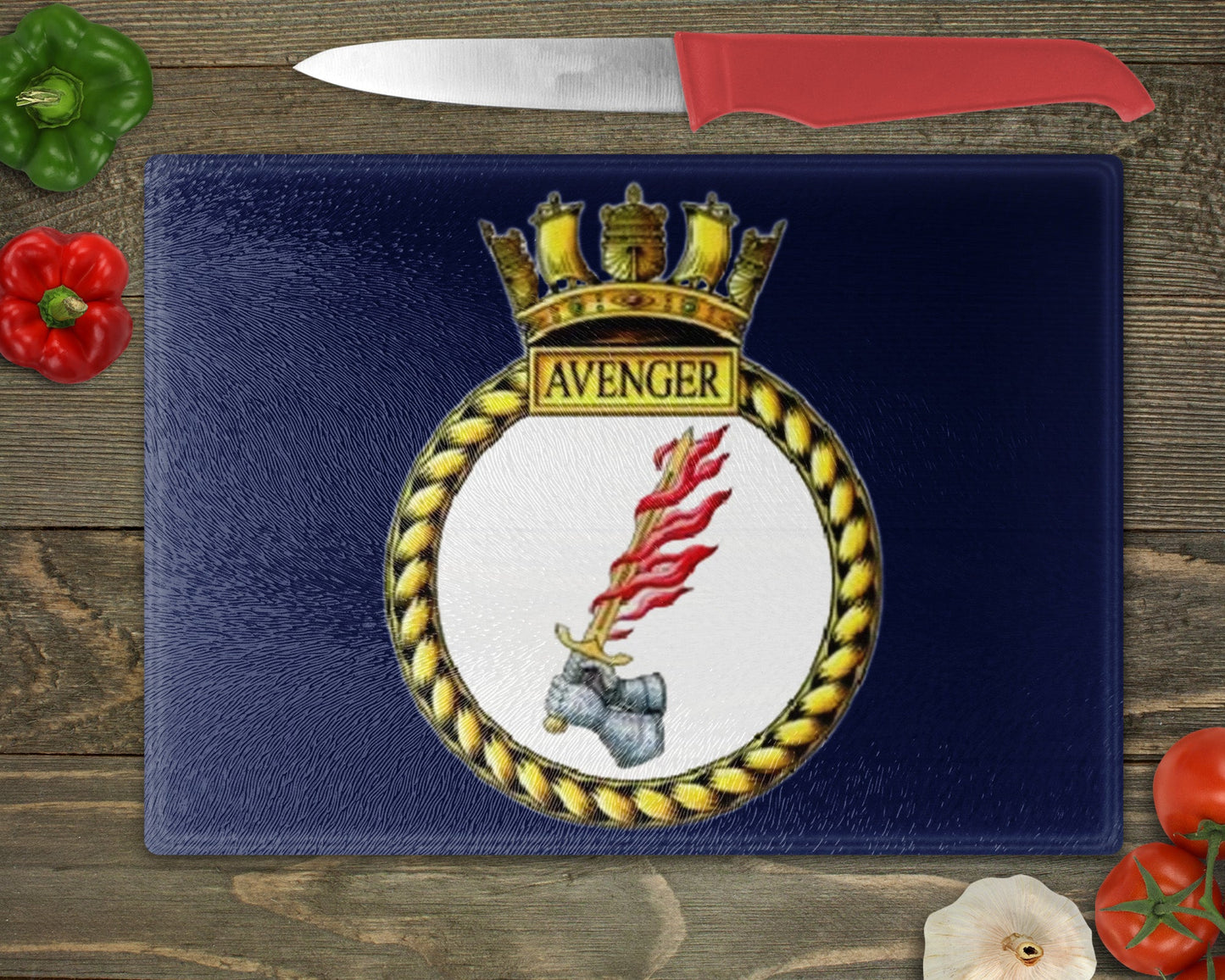 HMS Avenger - Cutting Board