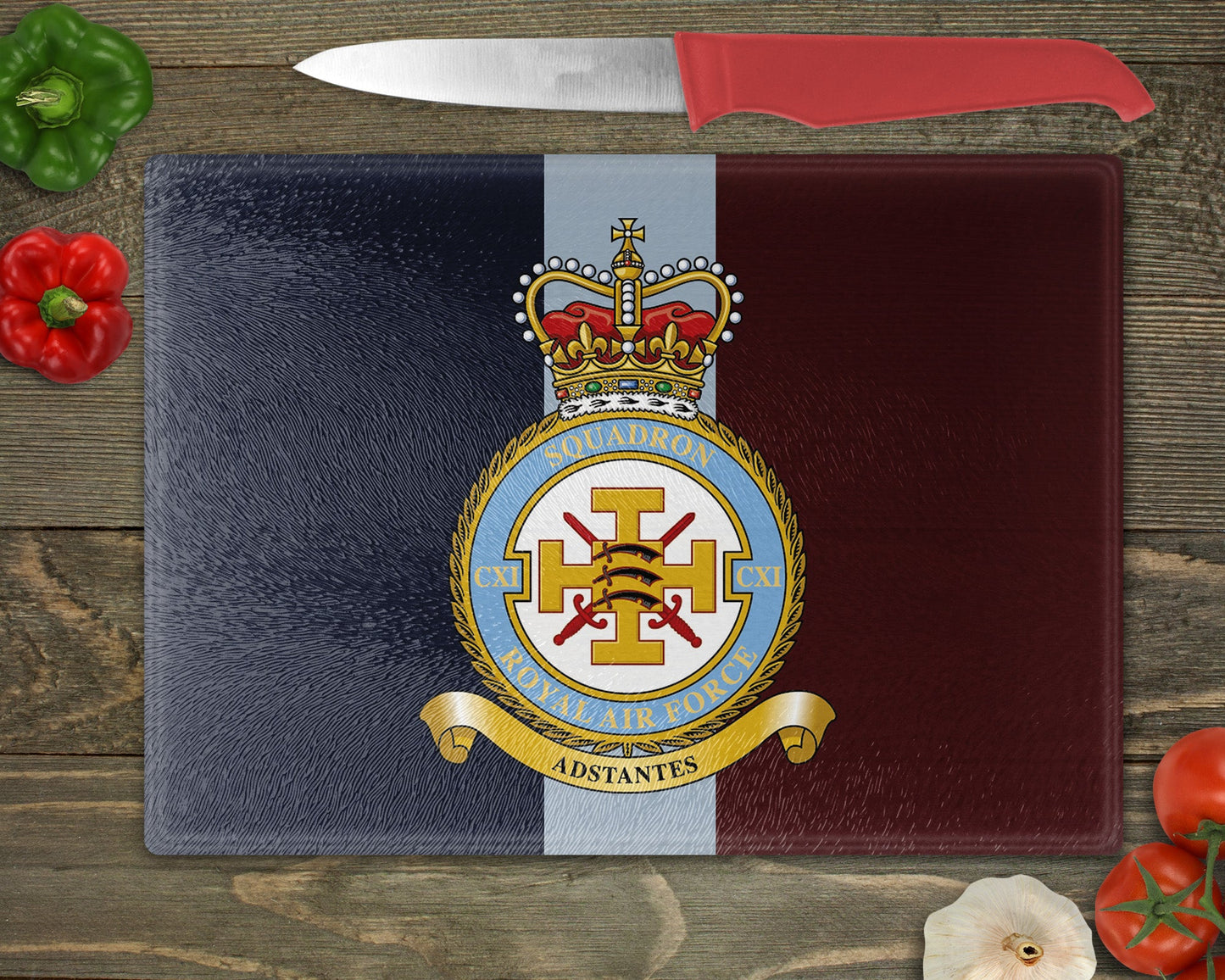 111 Squadron RAF - Cutting Board