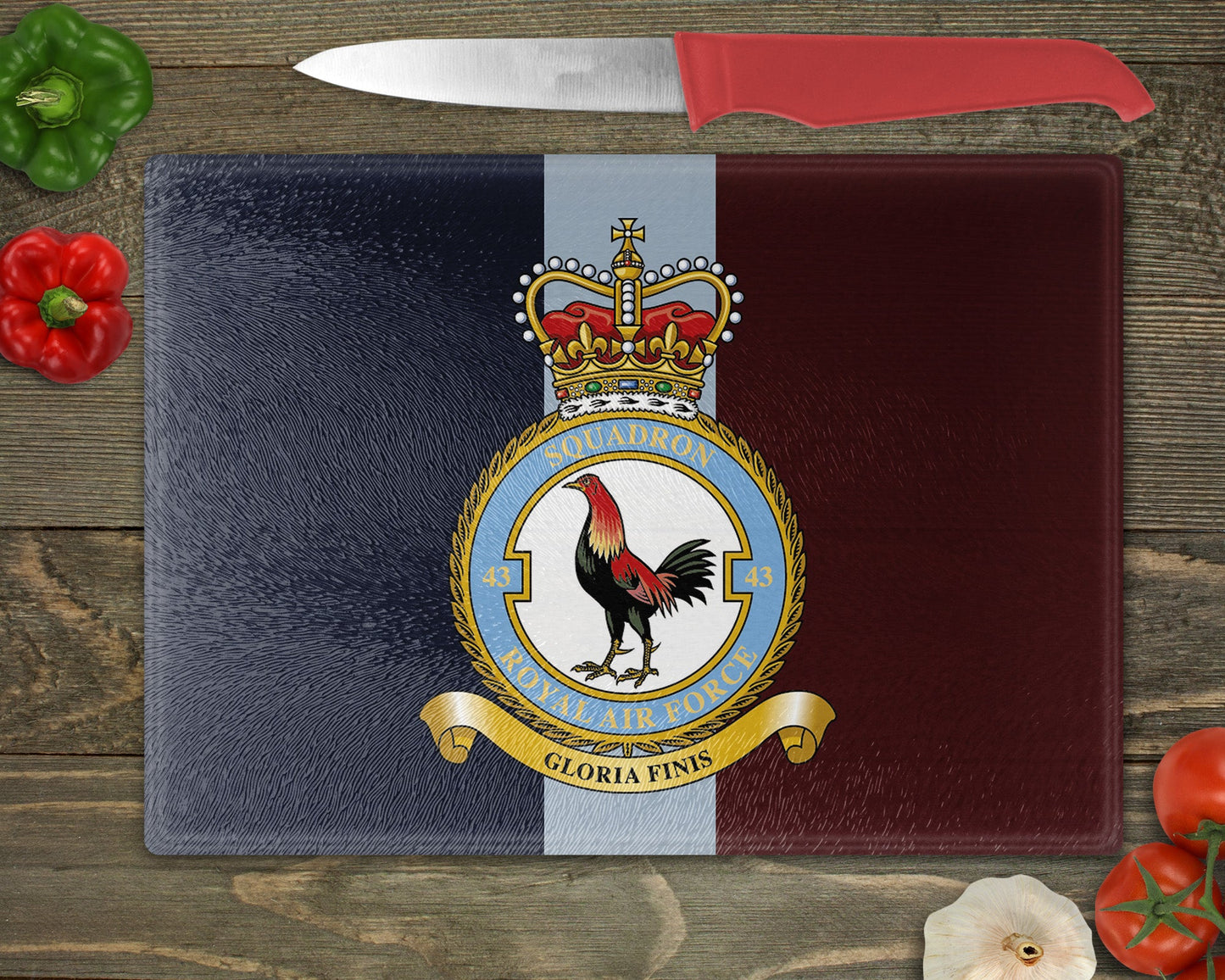 43 Squadron RAF - Cutting Board