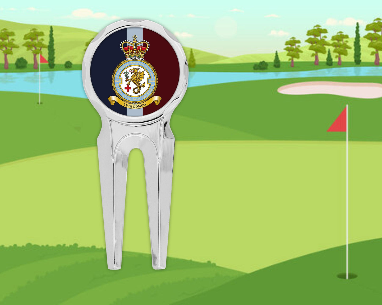 4626 (County of Wiltshire) Aeromedical Evacuation SQN RAuxAF - Golf Divot Repair Tool