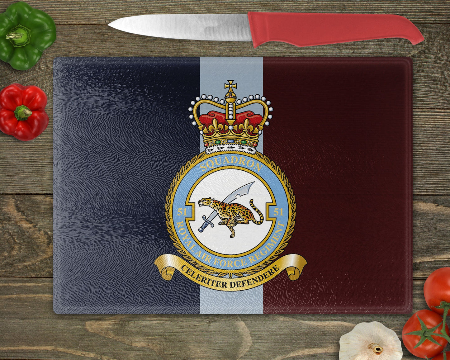 51 Sqn RAF Regiment - Cutting Board