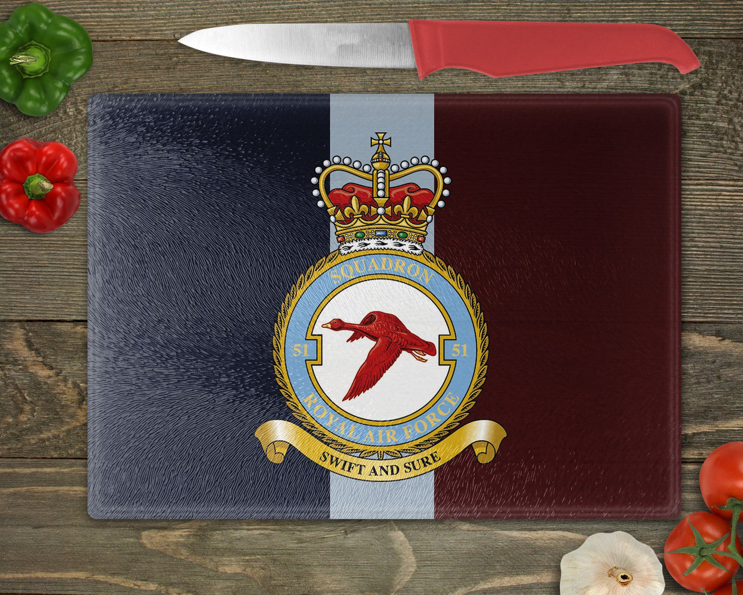 51 Squadron RAF - Cutting Board