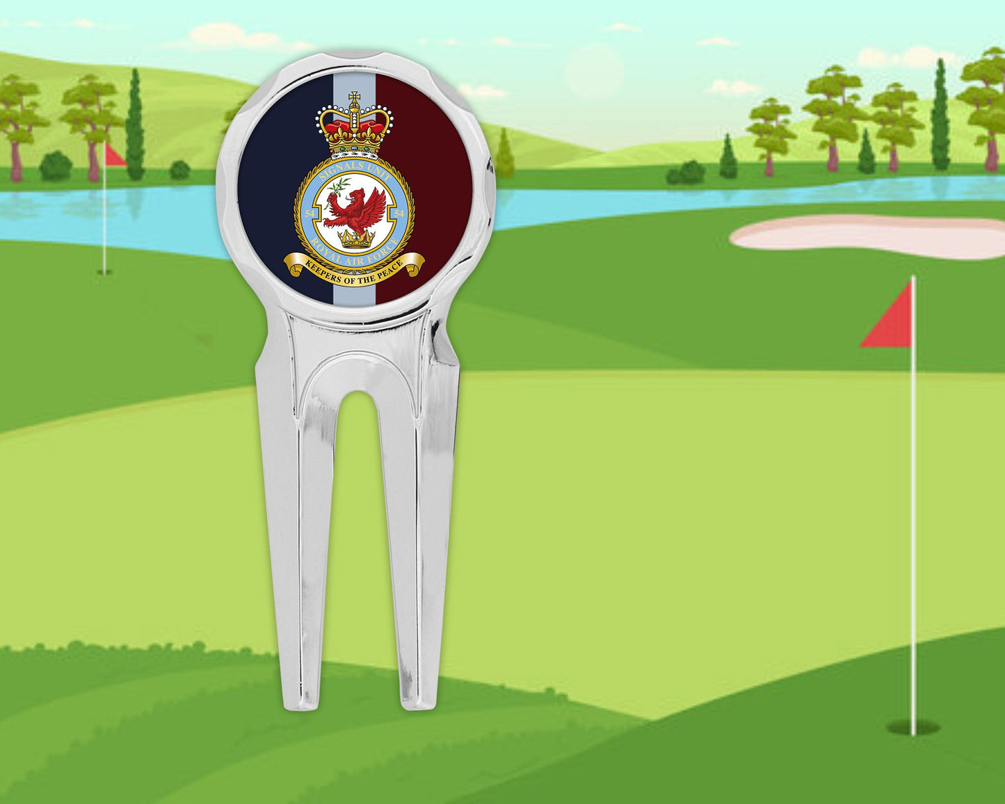 54 Signals Unit RAF - Golf Divot Repair Tool