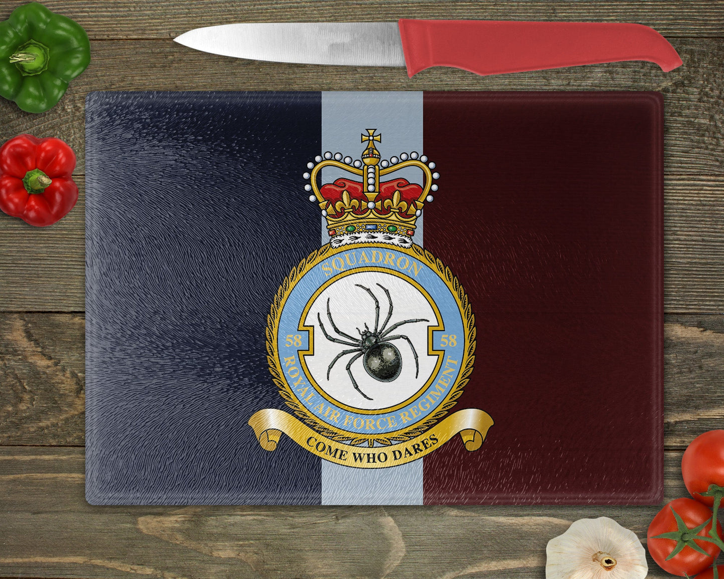 58 Sqn RAF Regiment - Cutting Board