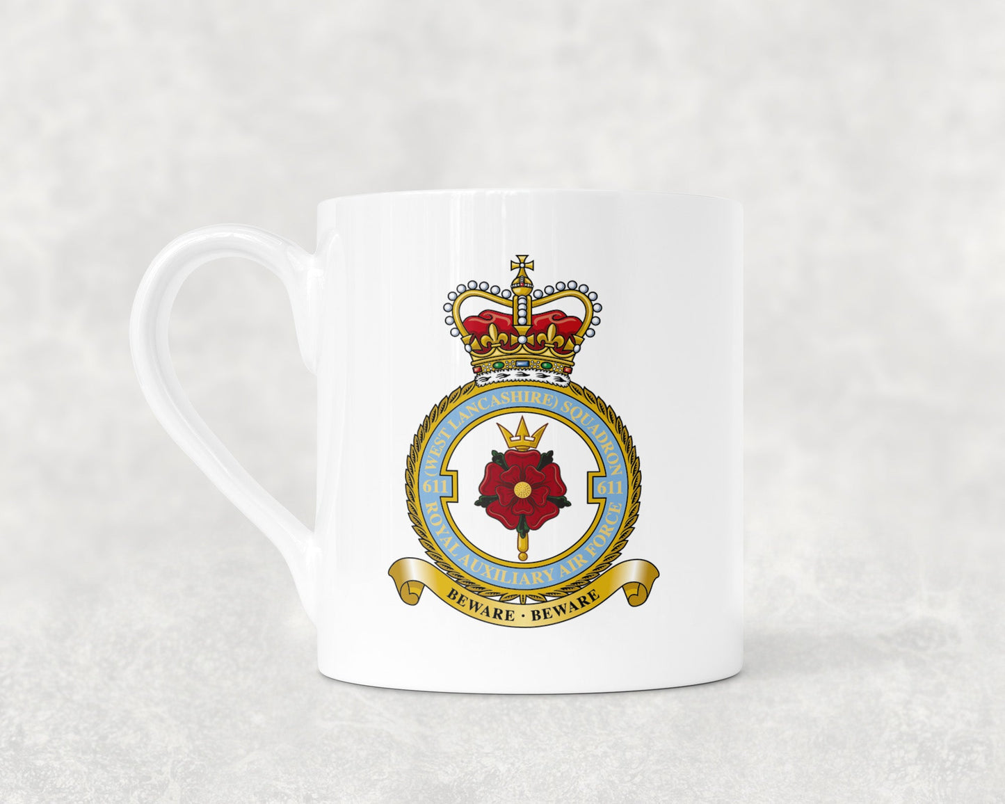 611 (West Lancashire) SQN RAuxAF - Bone China Mug