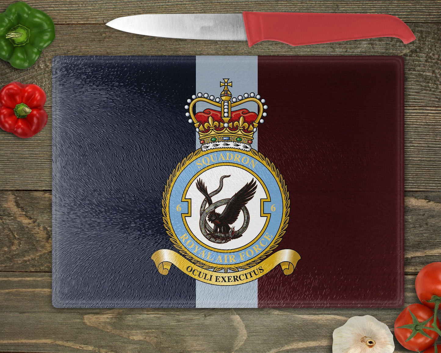 6 Squadron RAF - Cutting Board