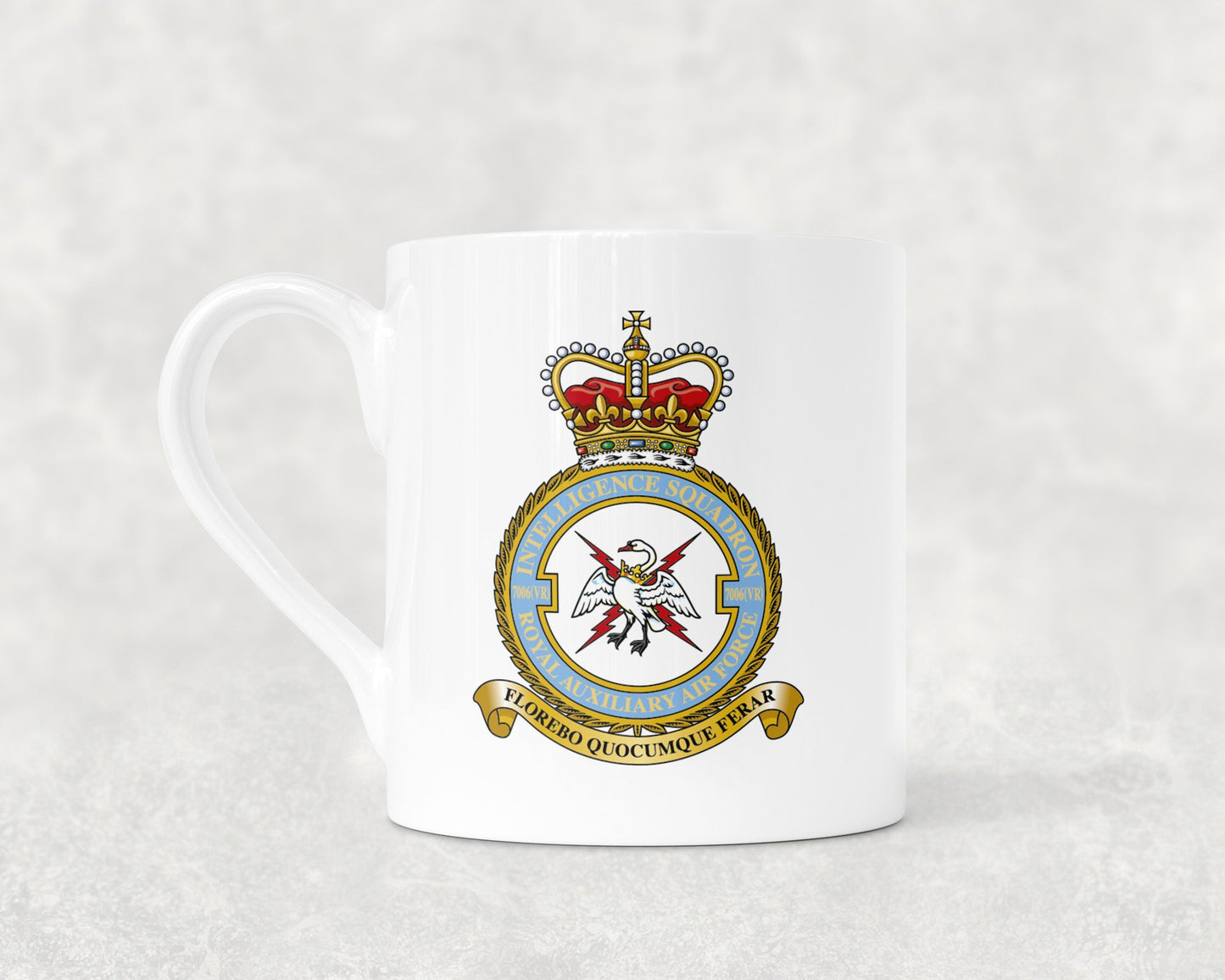 7006 VR Intelligence SQN RAuxAF - Bone China Mug