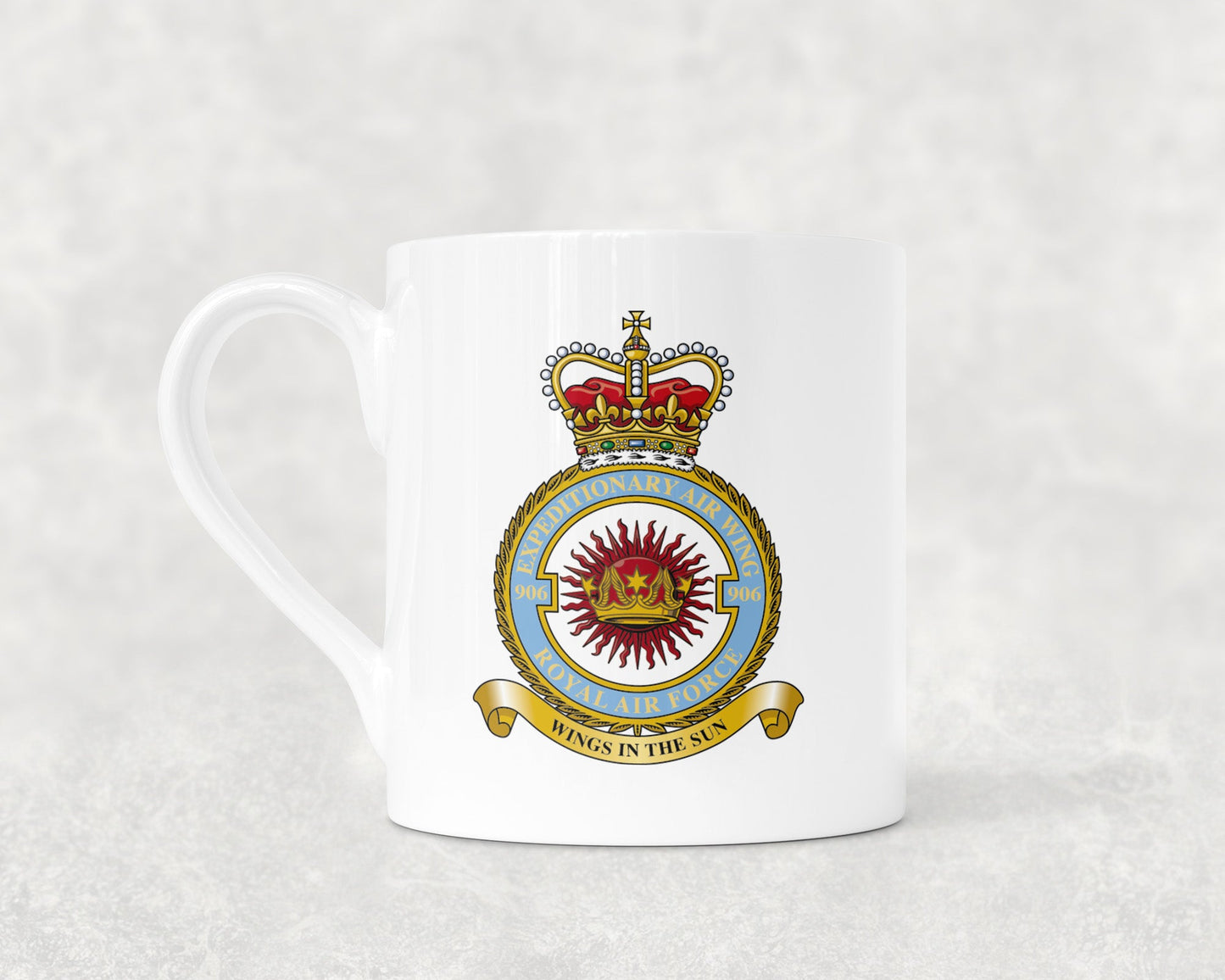 906 Expeditionary Air Wing RAF - Bone China Mug