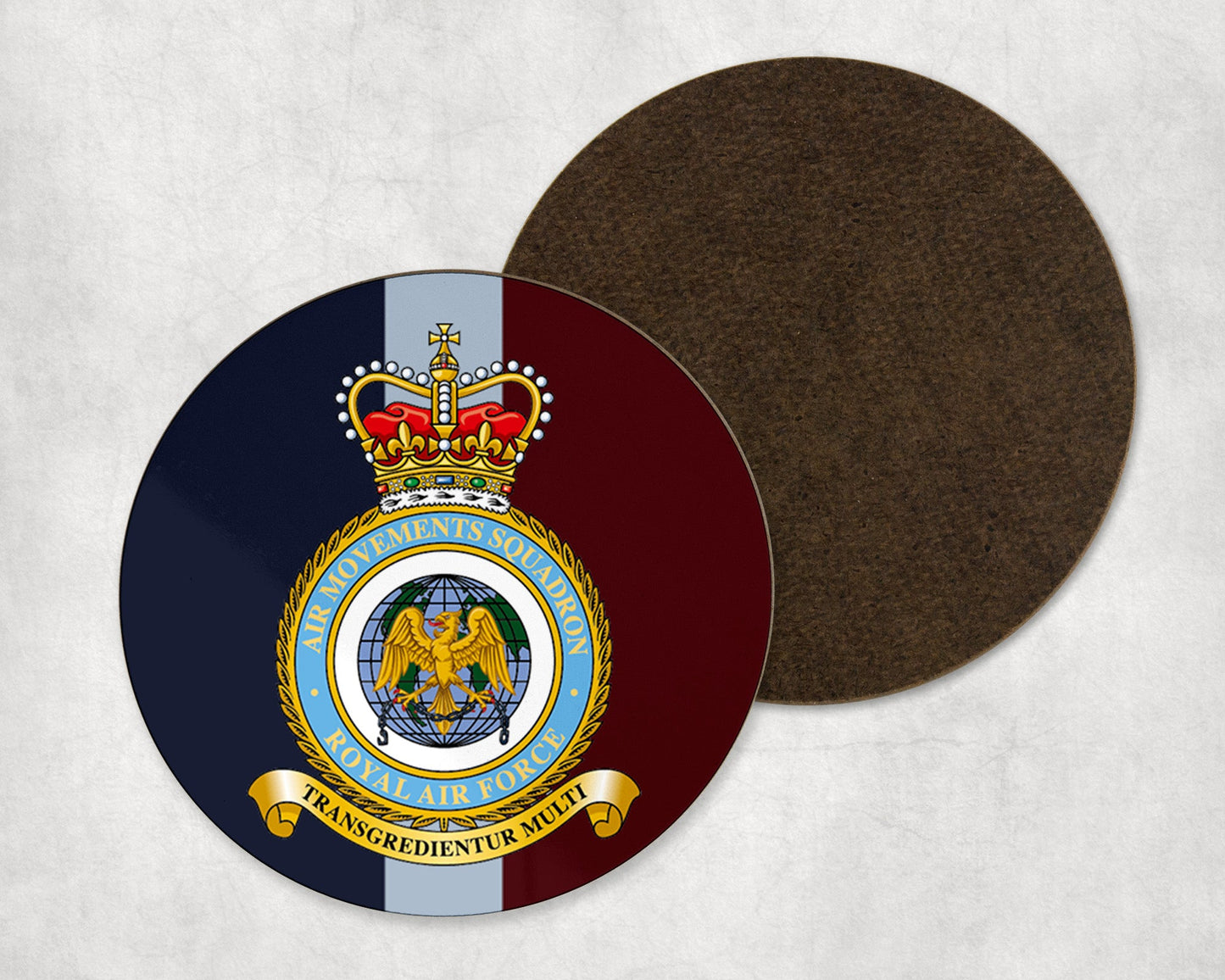 Air Movements Squadron RAF - Round Coaster Set