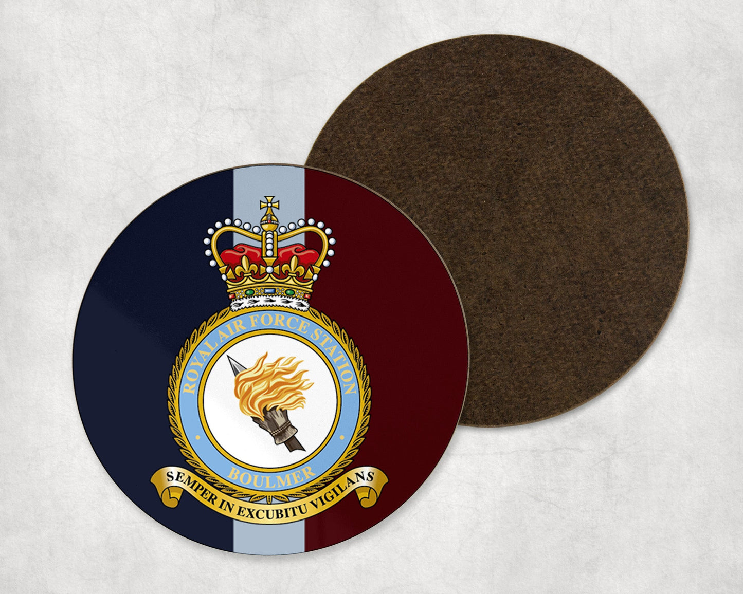 RAF Boulmer - Round Coaster Set