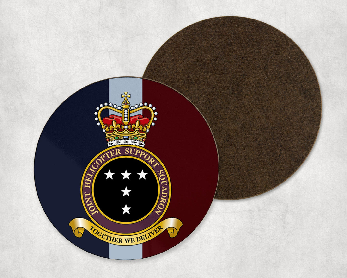 Joint Helicopter Support Squadron RAF - Round Coaster Set