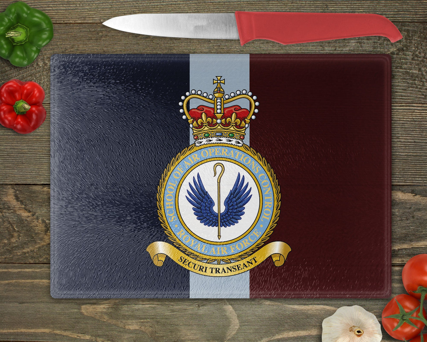 School of Air Operations Control RAF - Cutting Board