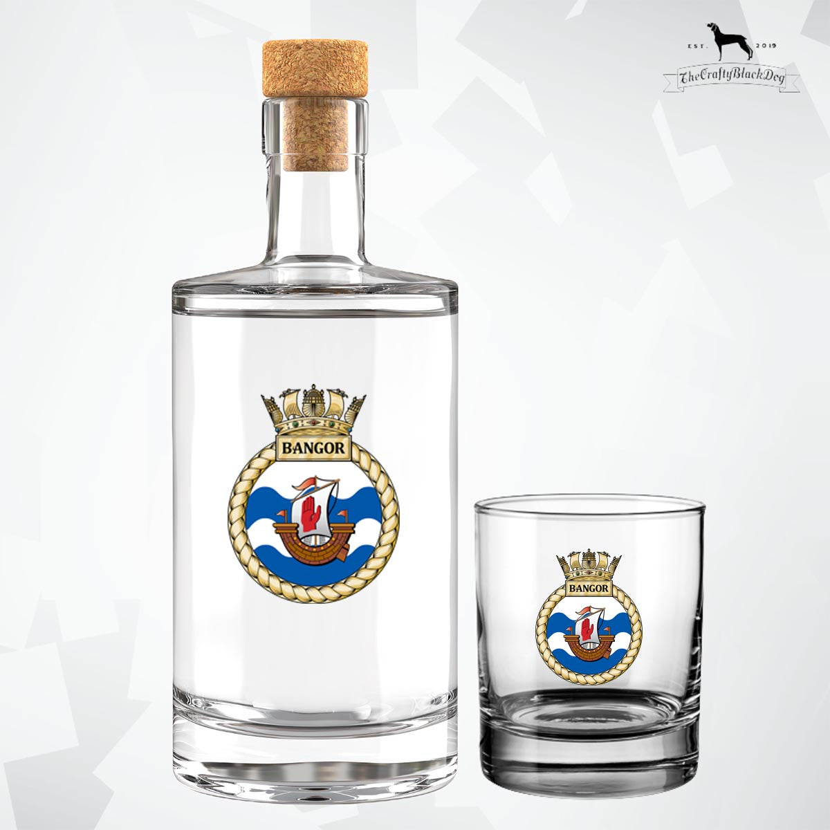 HMS Bangor - Fill Your Own Spirit Bottle
