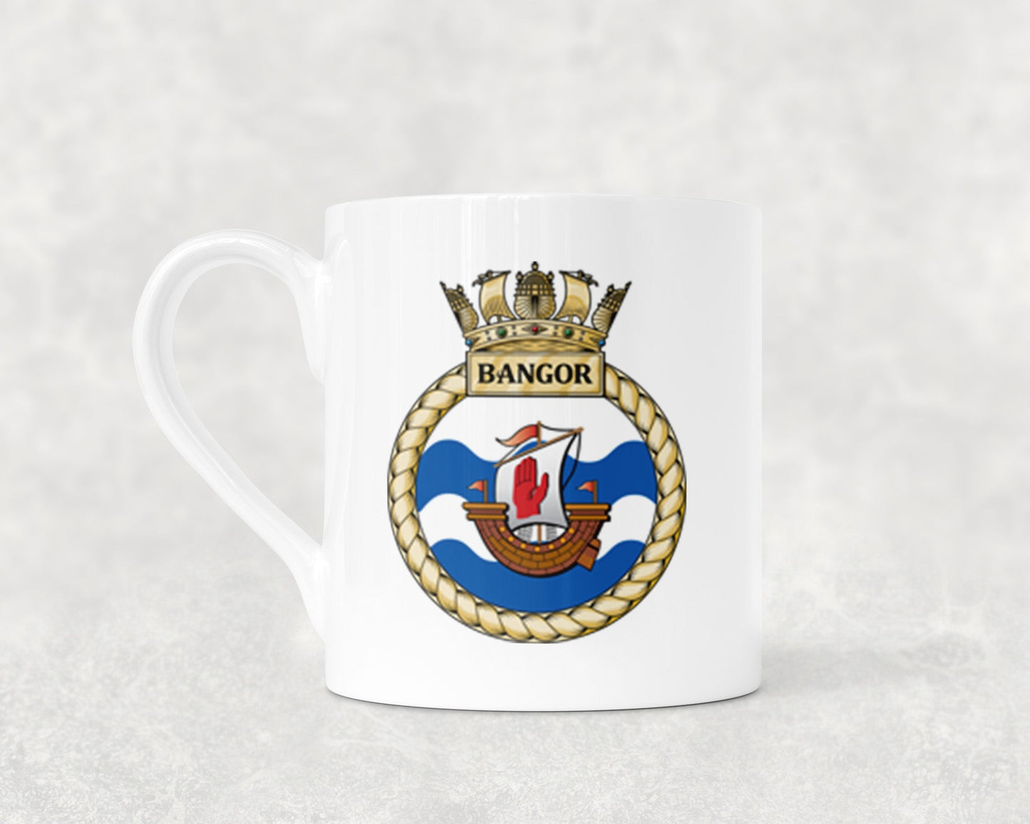 HMS Bangor - Bone China Mug