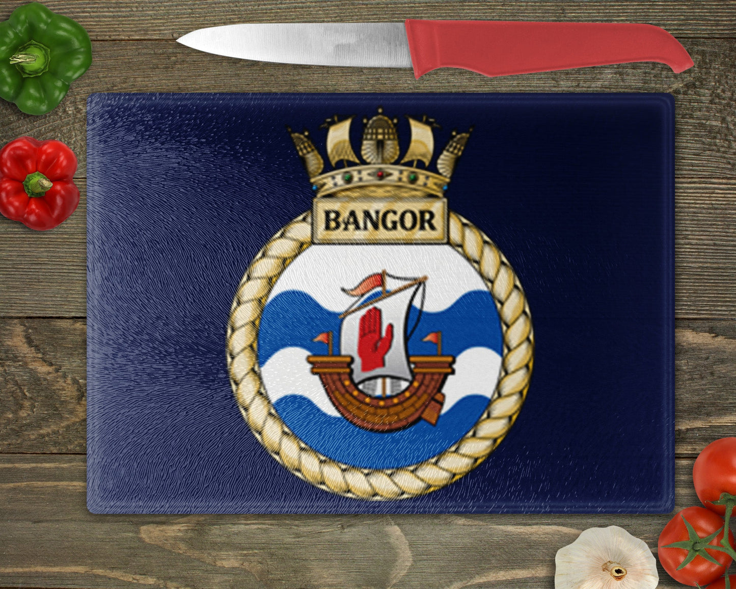 HMS Bangor - Cutting Board