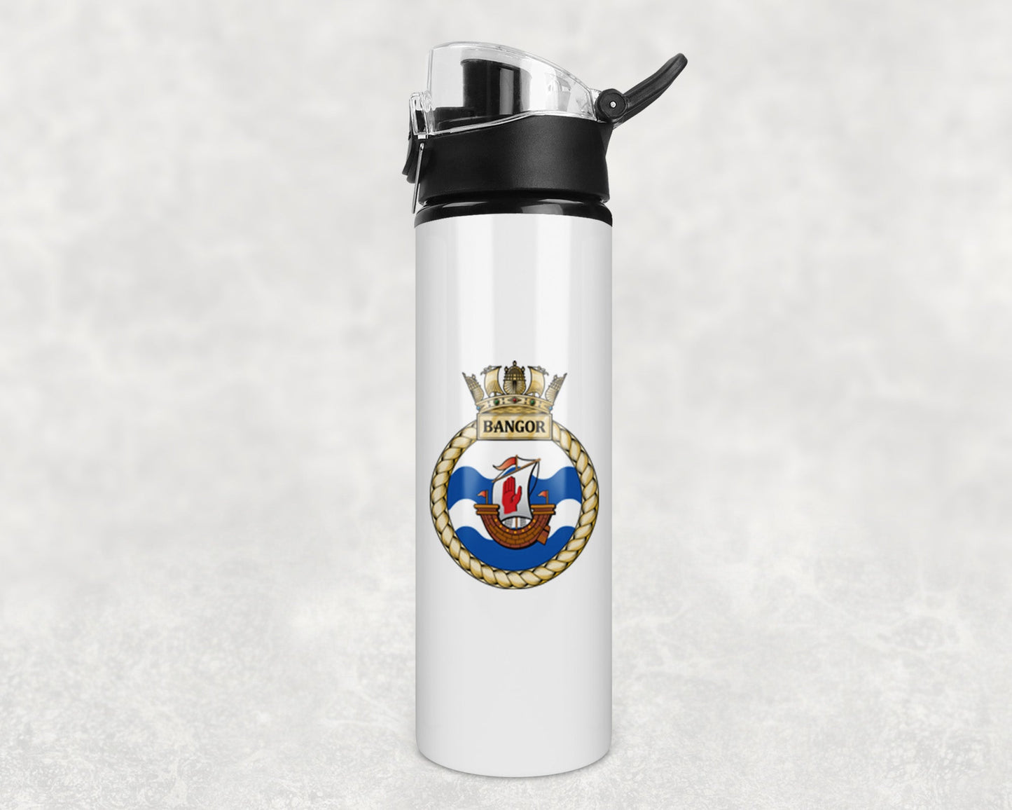 HMS Bangor - Flip Top Water Bottle