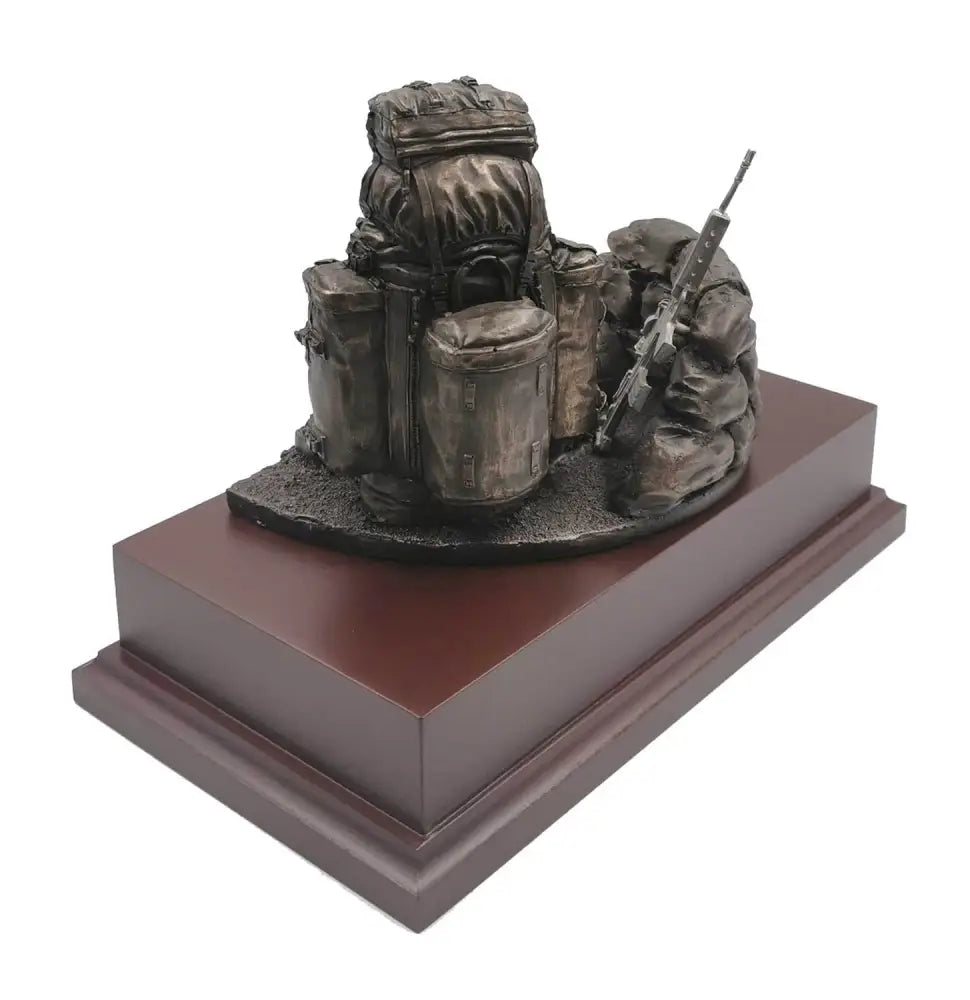Bergen and SA80 Cold Cast Bronze Sculpture