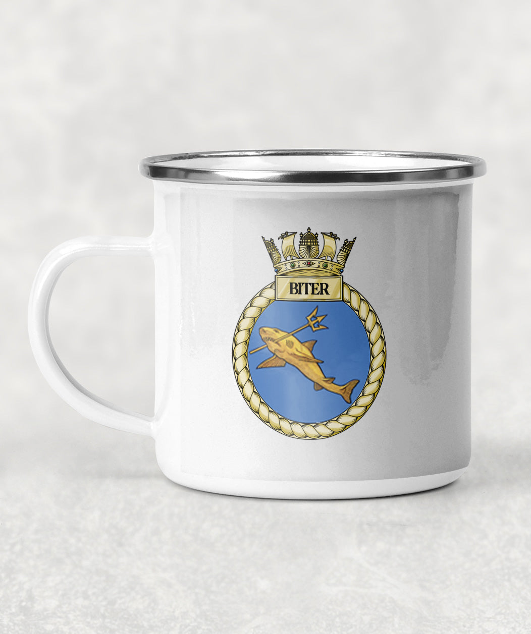 HMS Biter - Enamel Mug