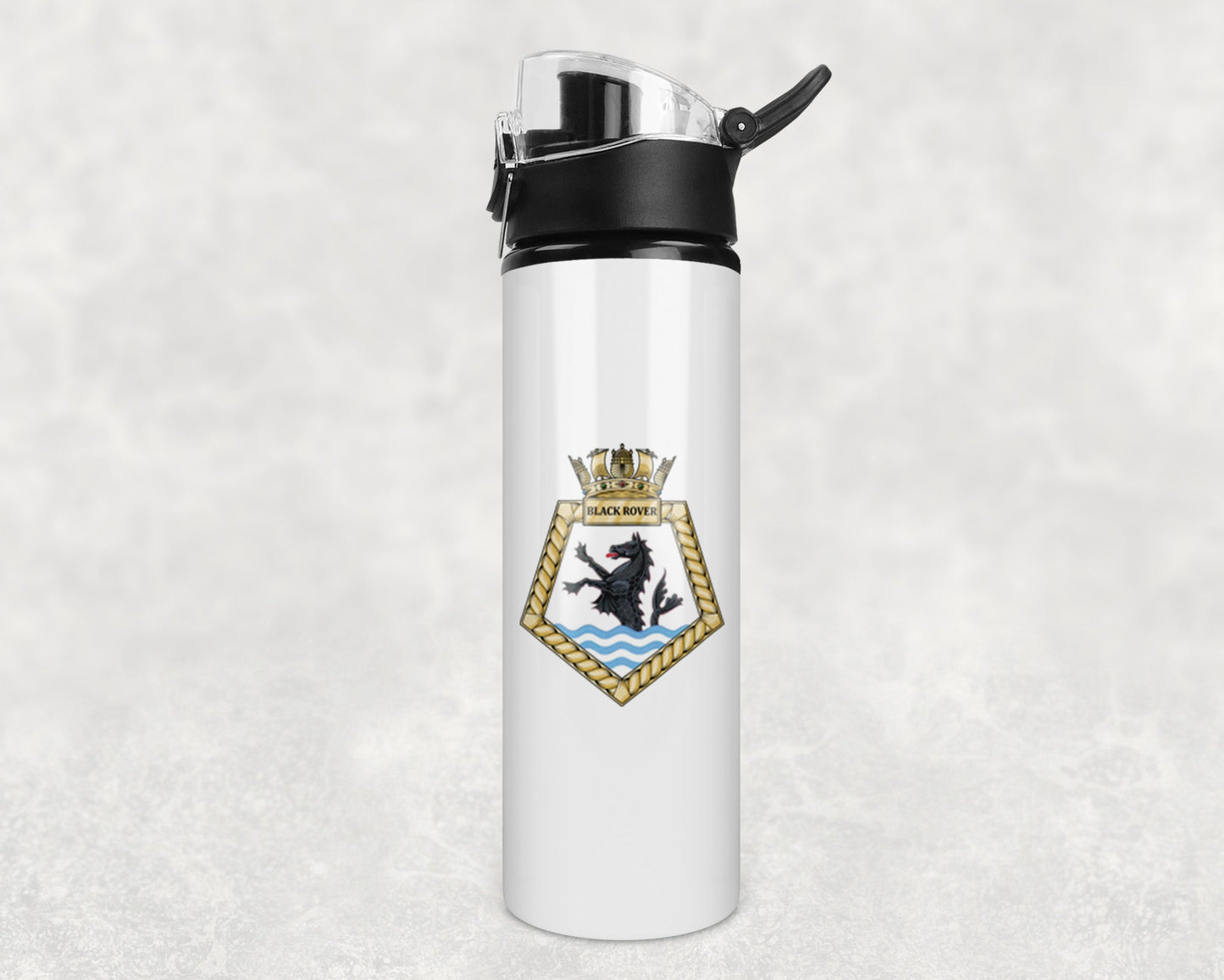 RFA Black Rover - Flip Top Water Bottle