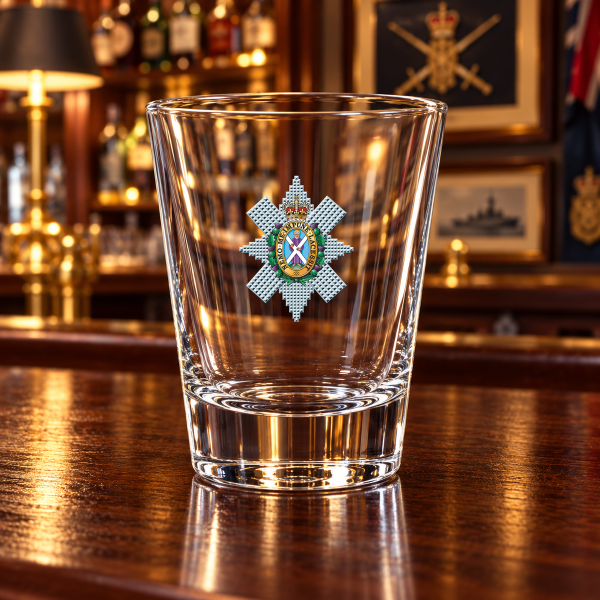 Blackwatch - Shot Glasses | The Crafty Black Dog — Frosted_Shot_Glass_Military_Bar_Smart_Object copy