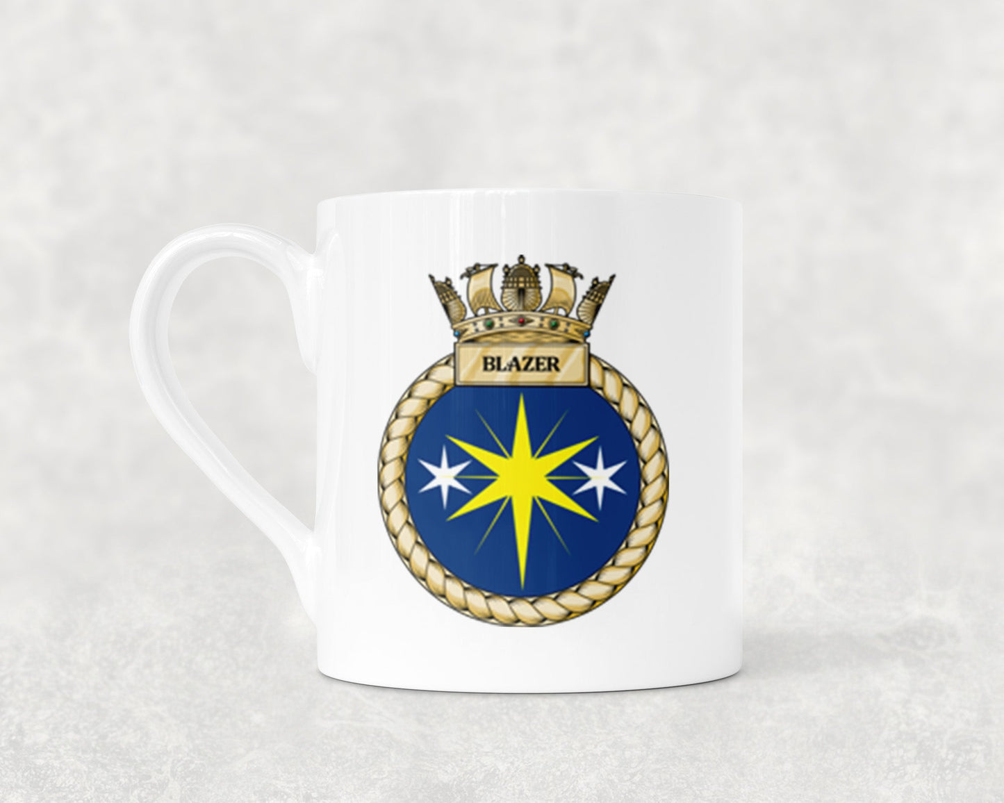 HMS Blazer - Bone China Mug