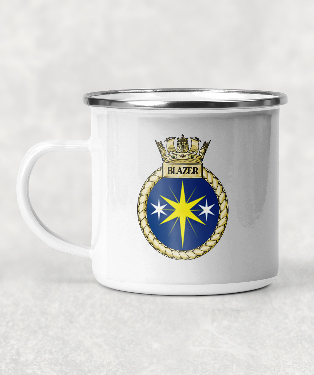 HMS Blazer - Enamel Mug
