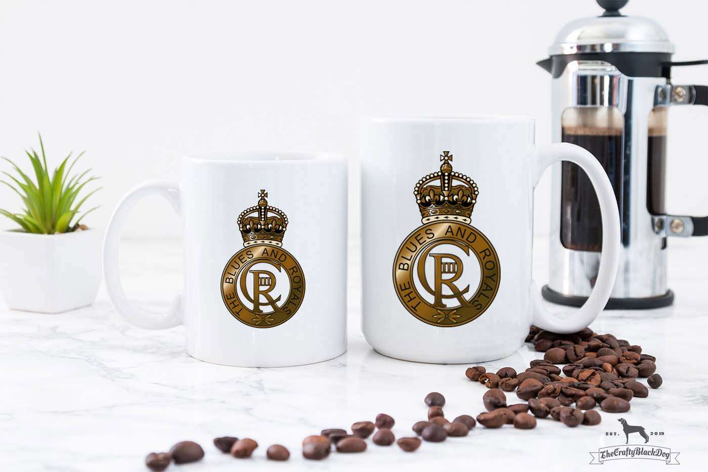 Blues and Royals - 11oz/15oz Mug (New King's Crown)